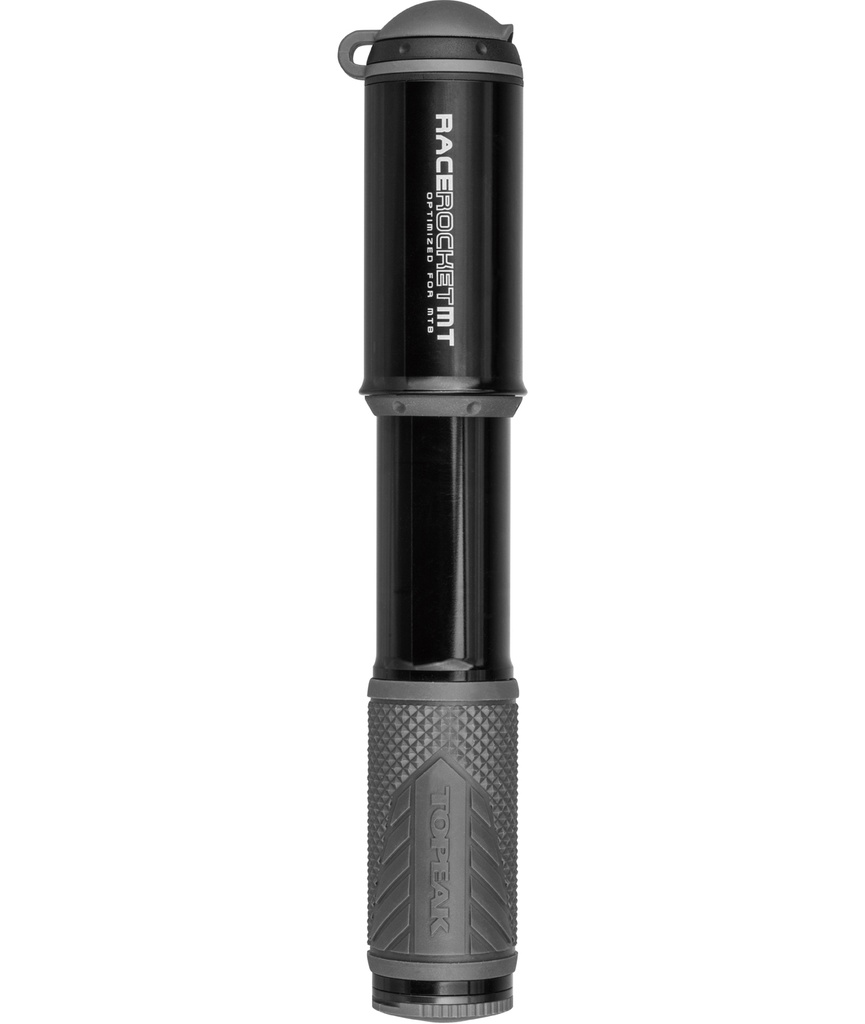 TOPEAK Minipompa Race Rocket MT con raccordo SmartHead ThreadLock 6 bar/90 psi nera