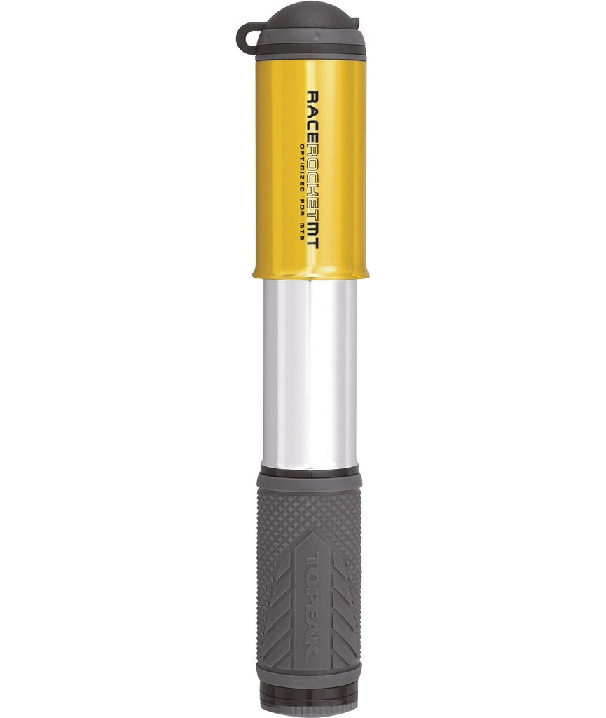 TOPEAK Minipompa Race Rocket MT con raccordo SmartHead ThreadLock 6 bar/90 psi oro