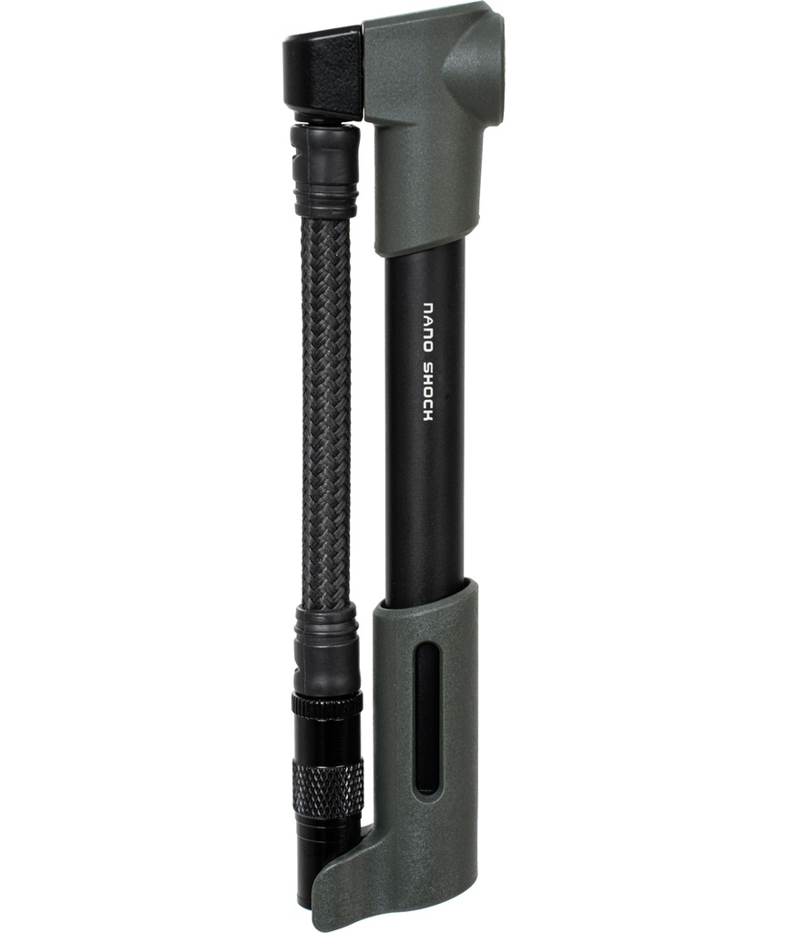 TOPEAK Minipompa per ammortizzatori nano shock con valvola Pressure-Rite