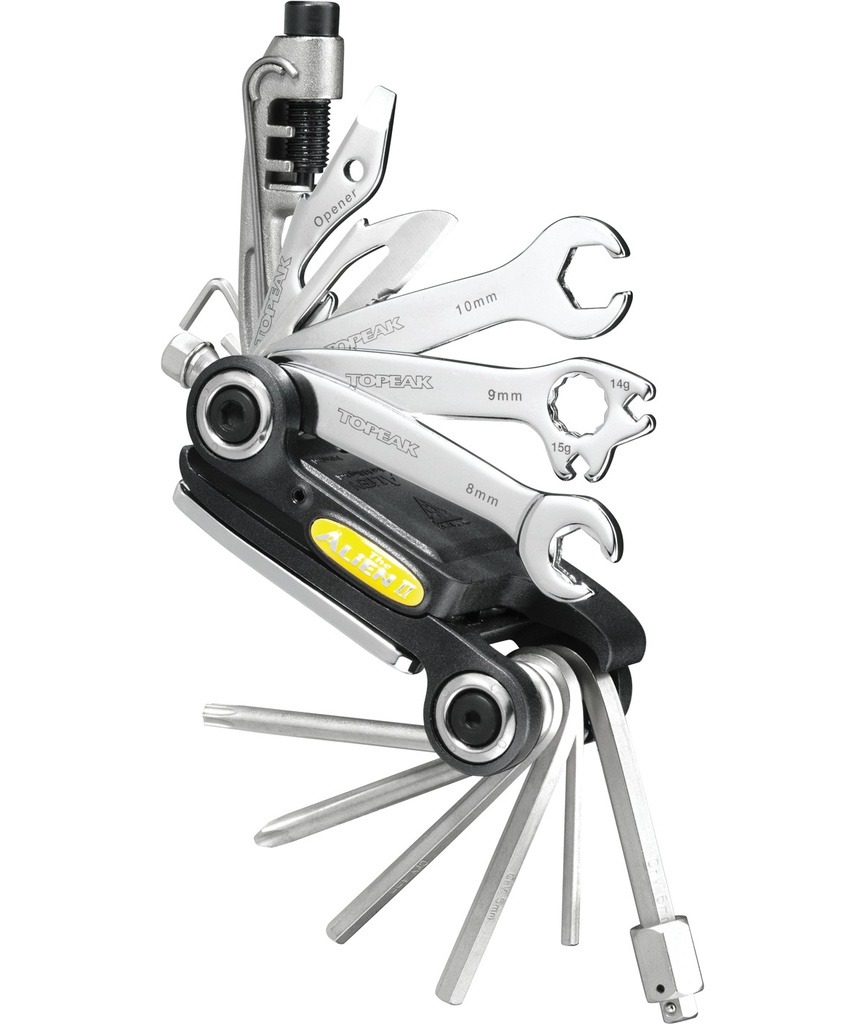TOPEAK Chiave multiuso Alien II (31 funzioni) con custodia