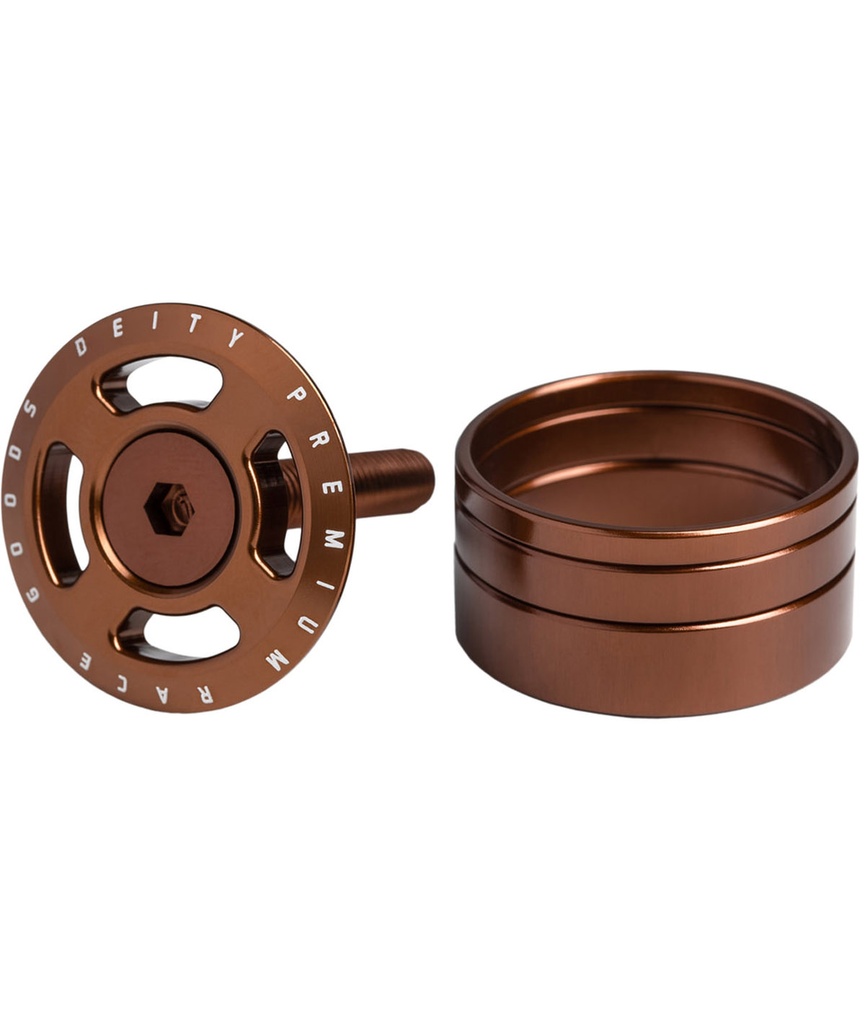 [DECRSHRBZ] DEITY Tappo serie sterzo Crosshair bronzo