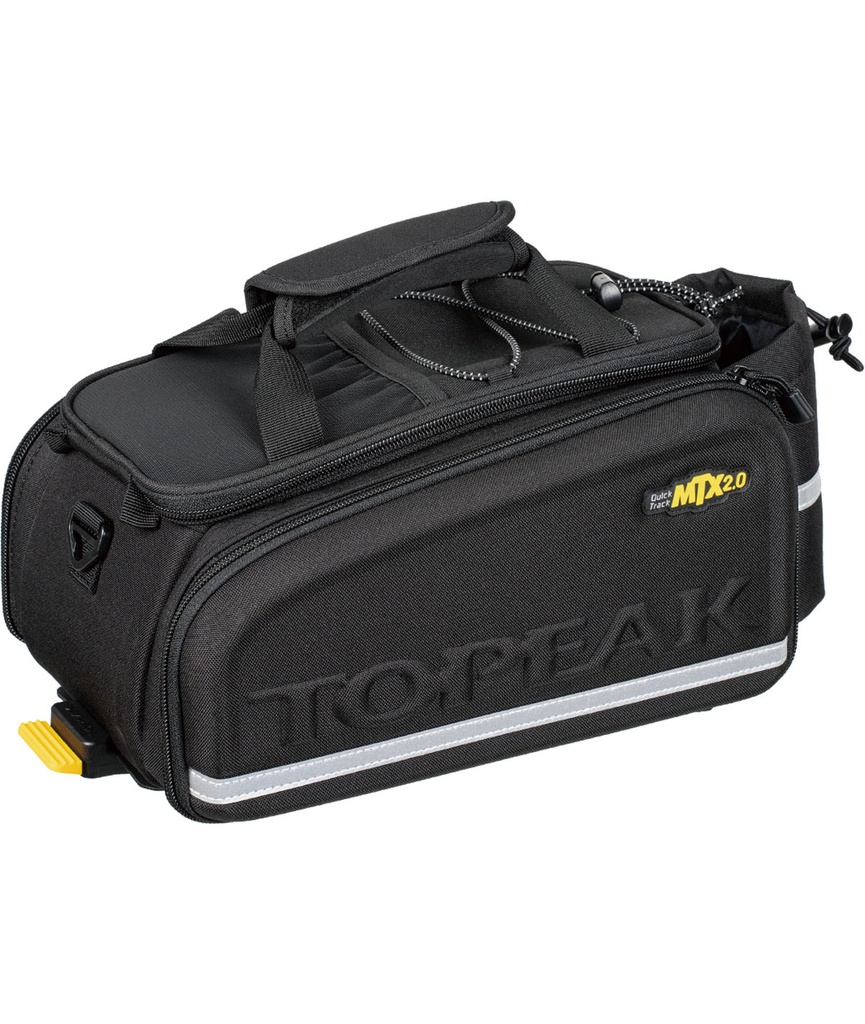 TOPEAK Borsa portapacchi MTX Trunkbag EXP (16,6 L) con sistema MTX Quicktrack 2.0 system