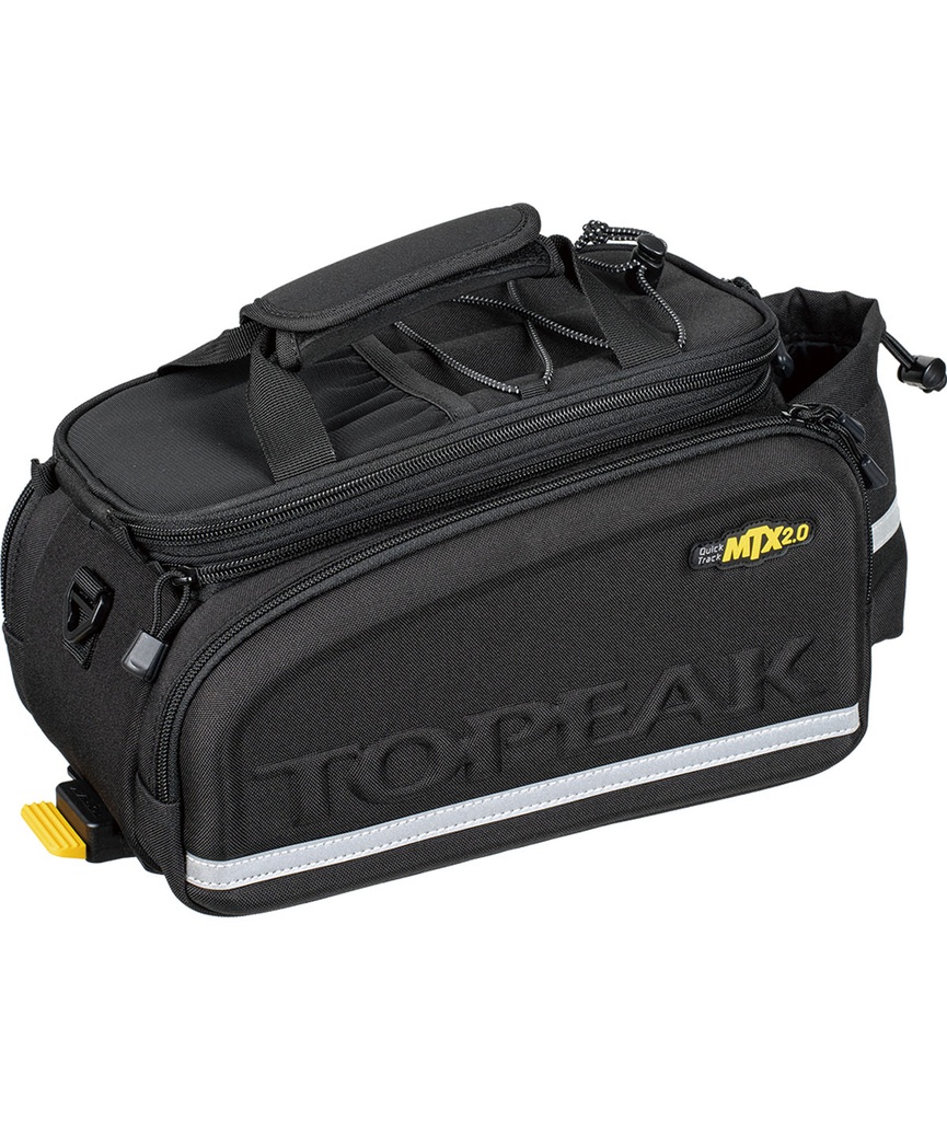TOPEAK Borsa portapacchi MTX Trunkbag DX (12,3 L) con sistema MTX Quicktrack 2.0 system