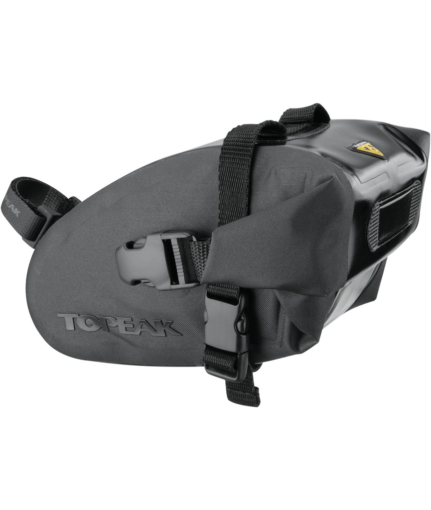 TOPEAK Borsello sottosella Wedge DryBag Medium (1 L) impermeabile con cinturino in velcro