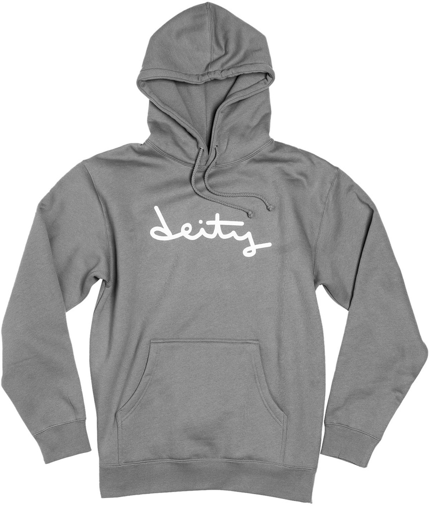 Felpa con cappuccio Deity Ripcord grigia taglia M