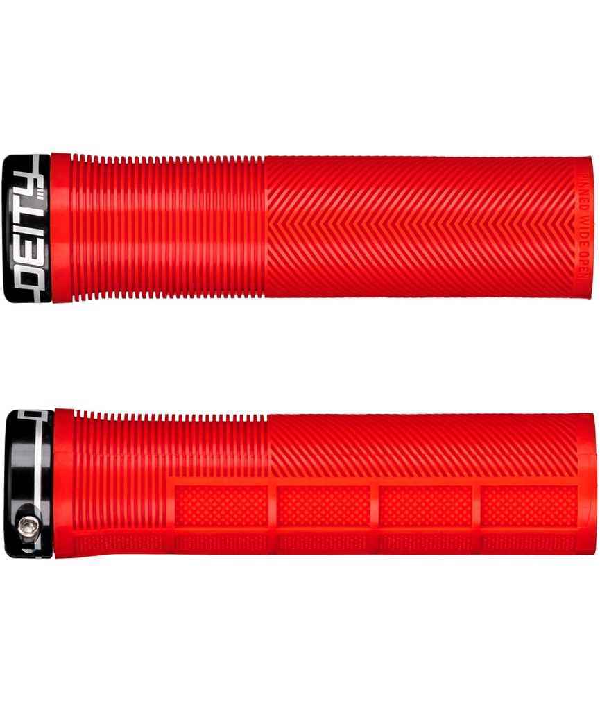 DEITY Manopole Knuckleduster rosso