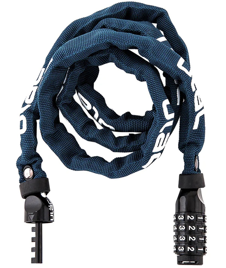 [ULA800CXLNA] ULAC Lucchetto a catena 52ND STREET con combinazione blu - Navy