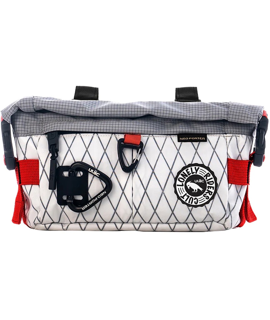 [ULAB3OW] ULAC Borsa al manubrio COURSIER JAGER (3 L) bianco - Off White