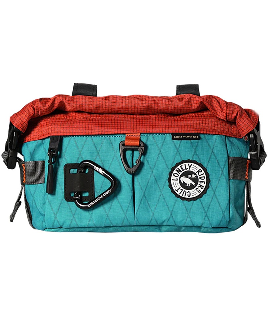 [ULAB3TL] ULAC Borsa al manubrio COURSIER JAGER (3 L) verde acqua scuro - Teal
