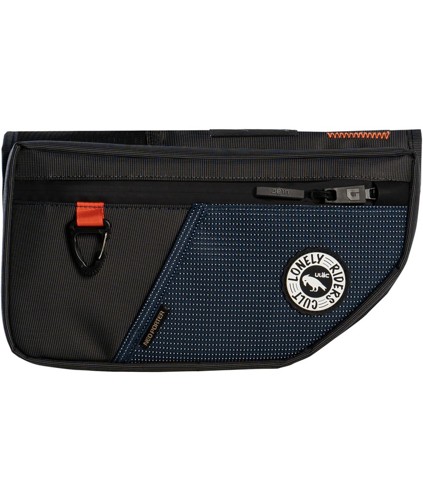 ULAC Borsello tubo orizzontale (sotto) GELANDE VERVE (2 L) blu - Noir Navy