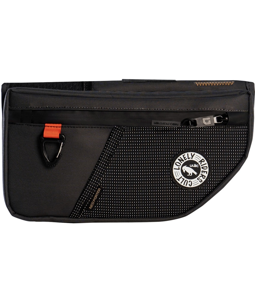 ULAC Borsello tubo orizzontale (sotto) GELANDE VERVE (2 L) nero - Noir