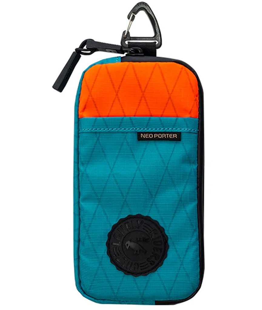 [ULMB2TL] ULAC Portafoglio Cycling Wallet Touring Case GT verde acqua scuro - teal