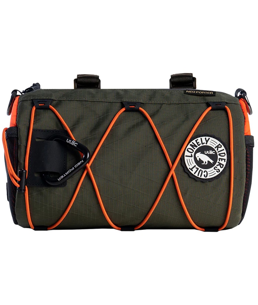 [ULPB10LMO] ULAC Borsa al manubrio Coursier GT PRO (3,8 L) verde oliva - moss