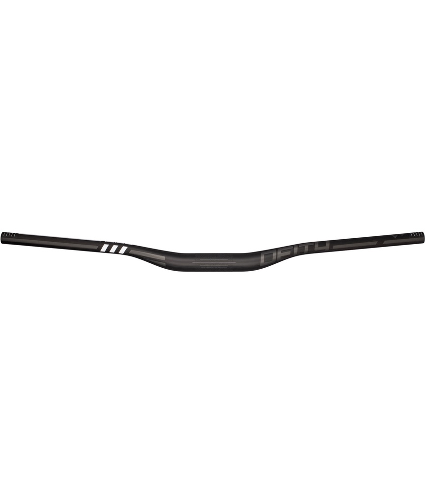 DEITY Piega manubrio Skywire Ø35x800mm rise 25mm nero stealth