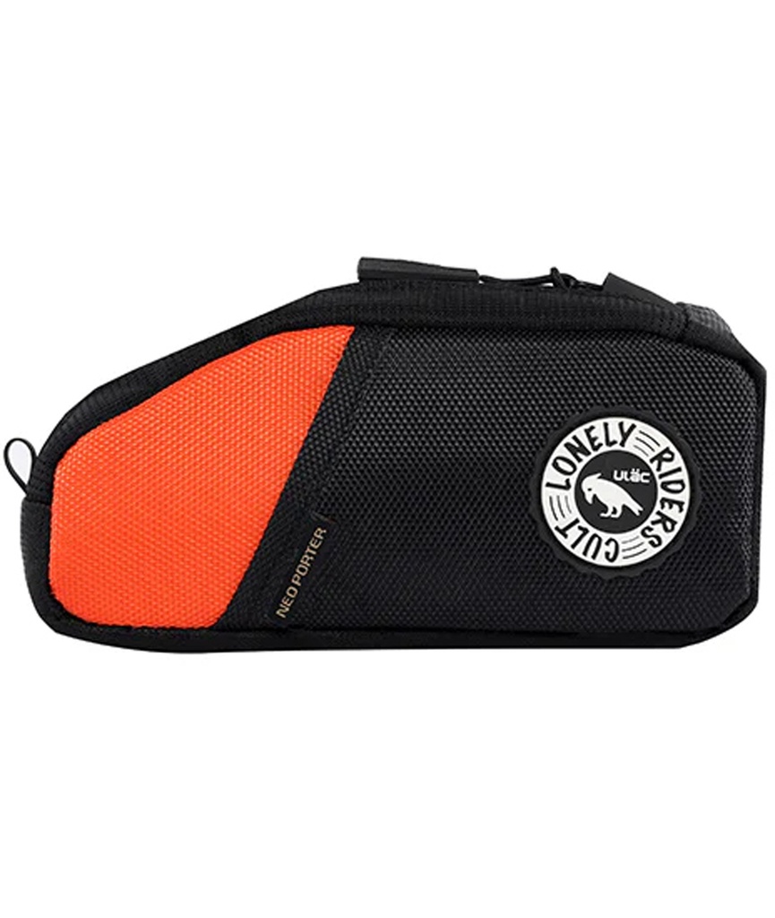 [ULTB3BL] ULAC Borsello tubo orizzontale (sopra) Trekking (0,9 L) nero - black