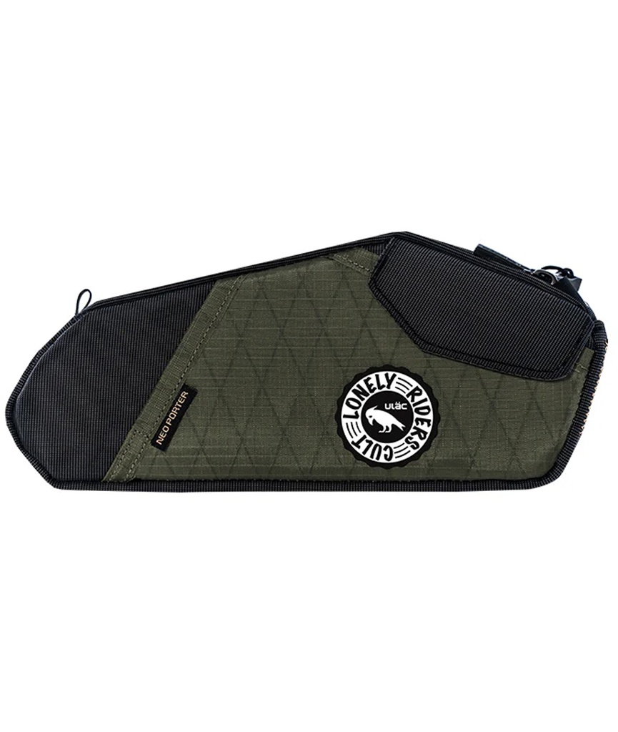 [ULTB5MMO] ULAC Borsello tubo orizzontale (sopra) Trekking GT PRO Bolt-On (1,5 L) verde oliva - moss