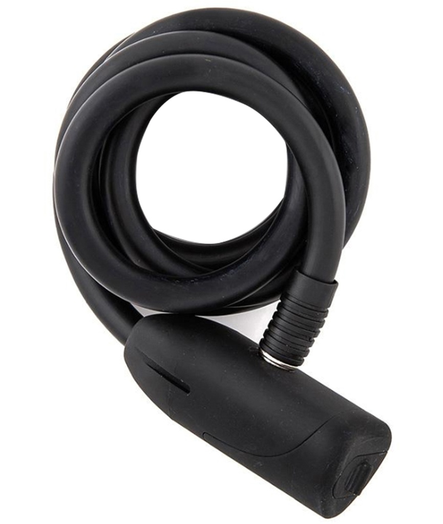 [ULY10BL] ULAC Lucchetto a cavo BAUHAUS nero - Black