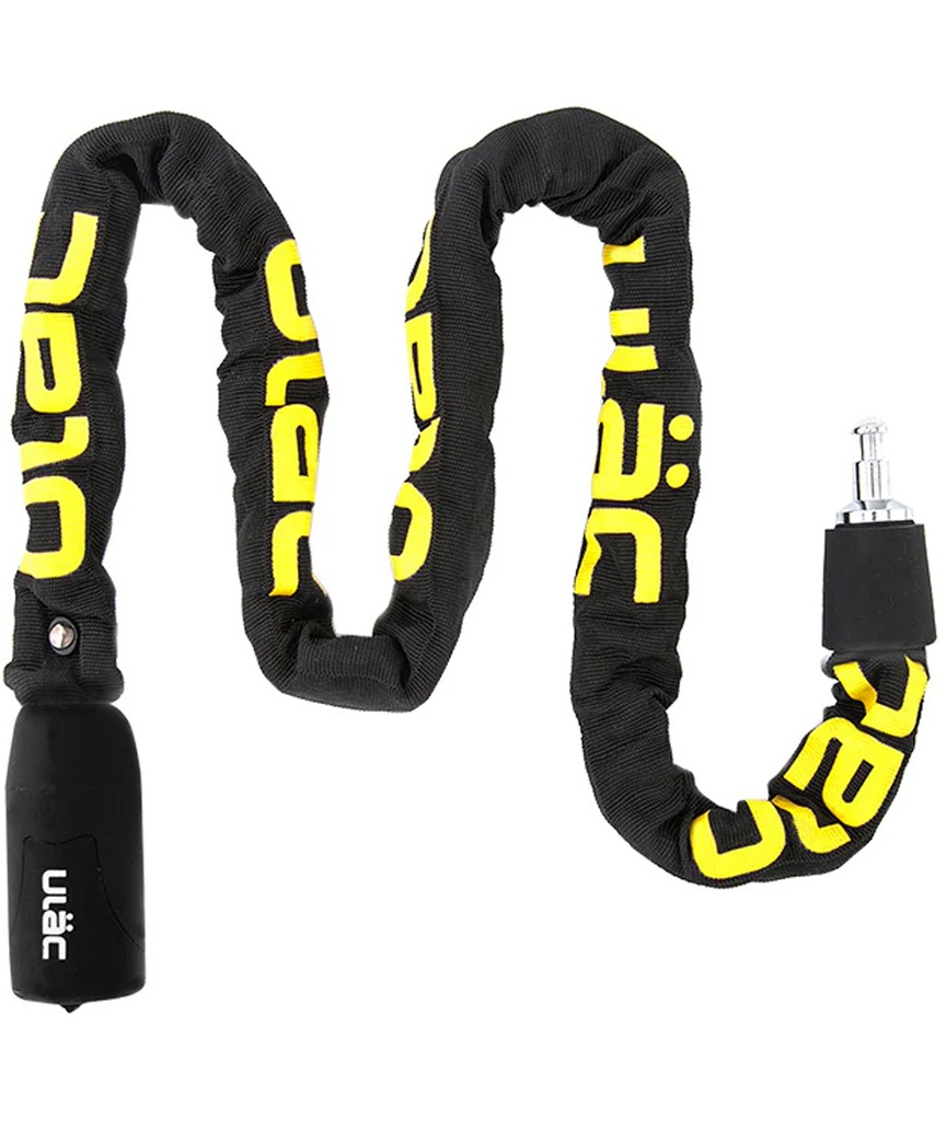 [ULY10CBL] ULAC Lucchetto a catena EUROSTILE nero - Black