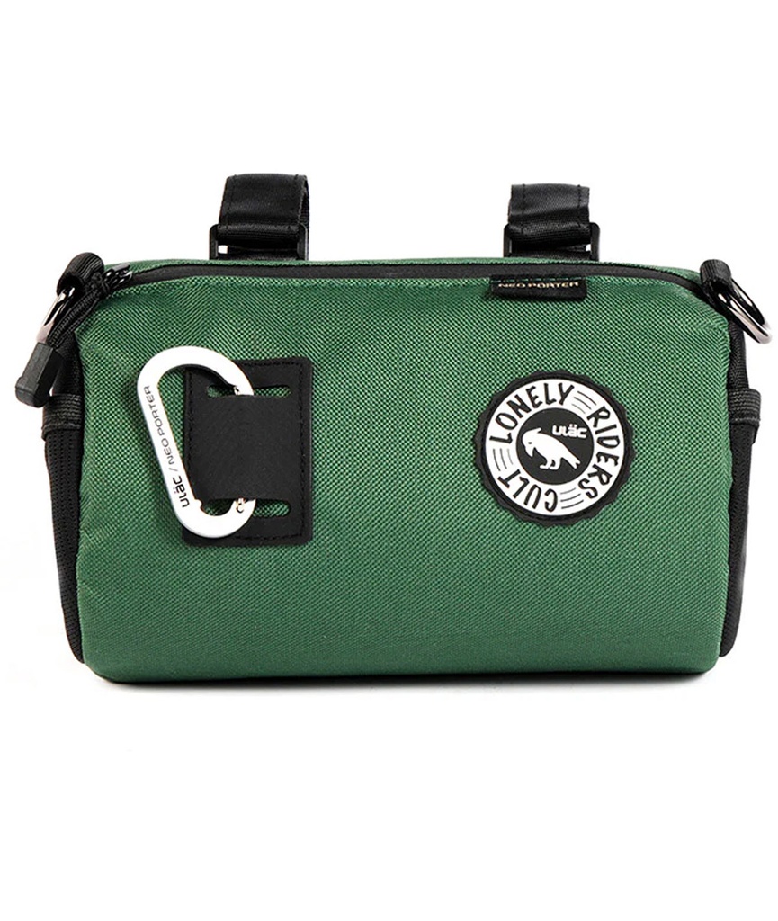 [ULPB3PI] ULAC Borsello al manubrio Coursier (2,7 L) verde - pine