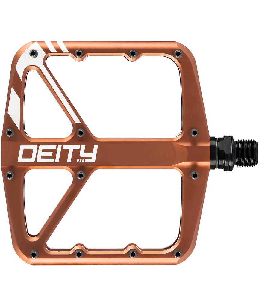 DEITY Pedali Supervillain bronzo
