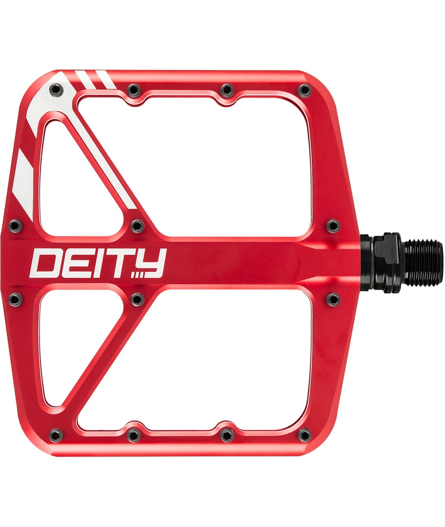 DEITY Pedali Supervillain rosso