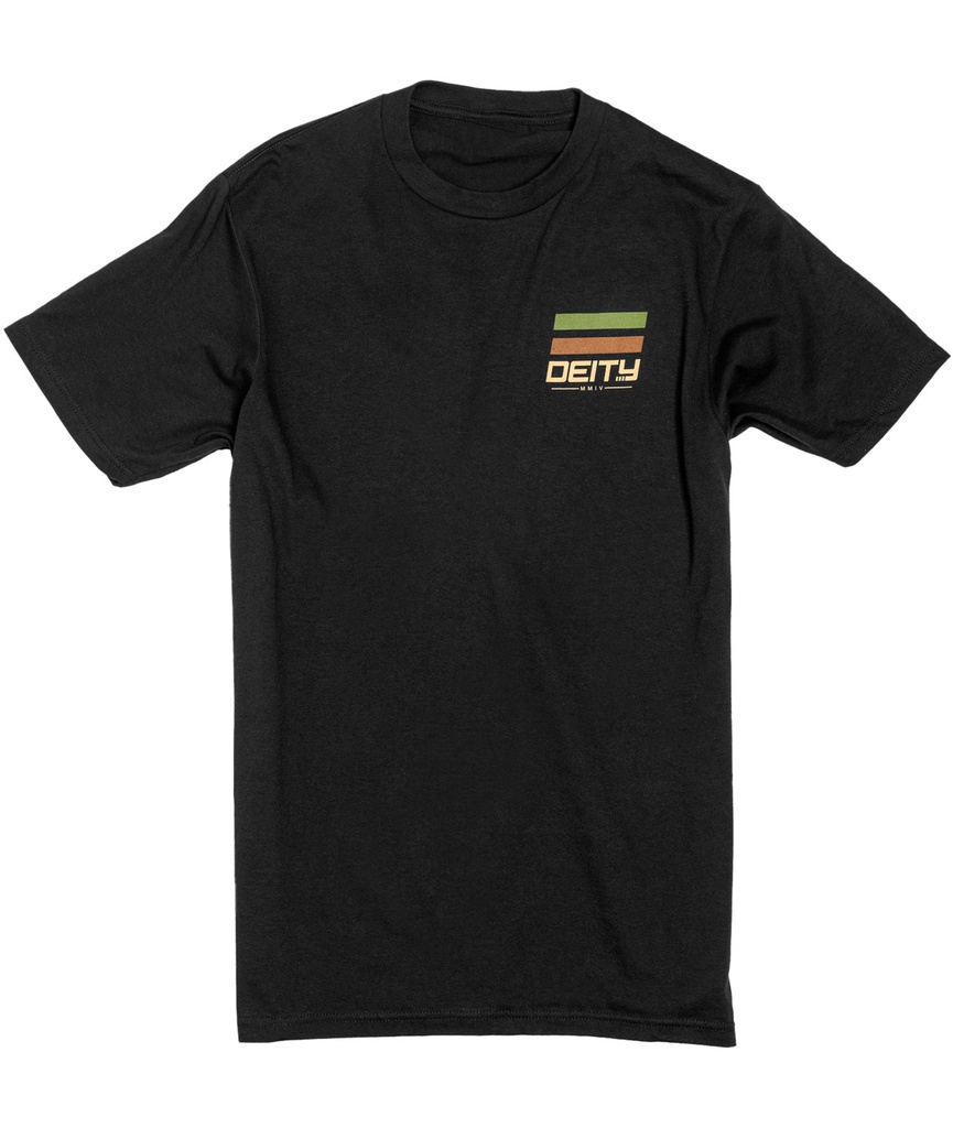 T-shirt Deity Renegade Tee nera taglia XL