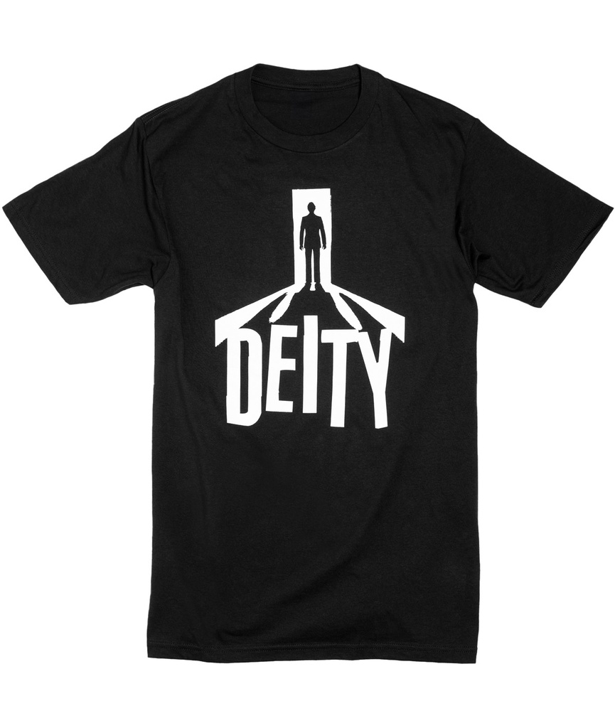 [DETS03L] T-shirt Deity Intruder Tee nera taglia L