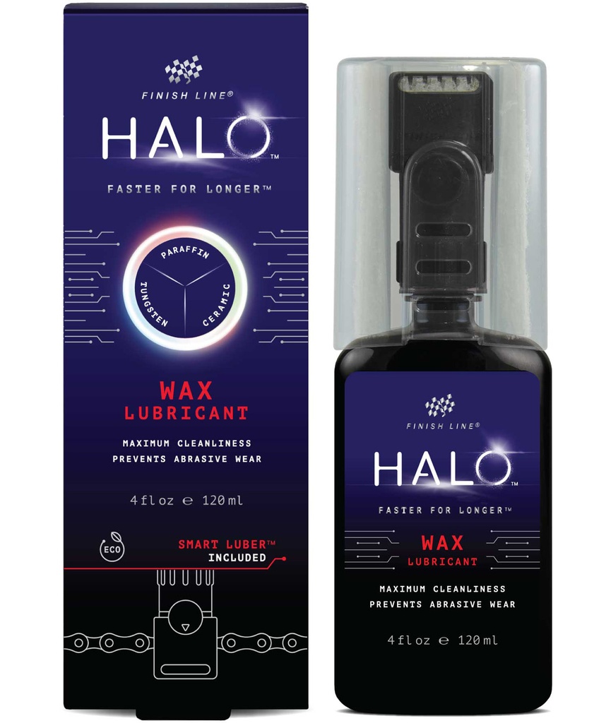 [FIN0010] FINISH LINE Lubrificante ceramico Halo Wax 120ml con smart luber