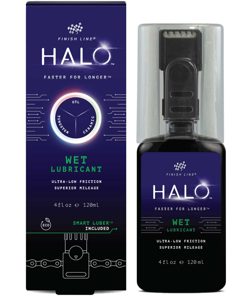 [FIN0020] FINISH LINE Lubrificante umido Halo Wet 120ml con Smart Luber