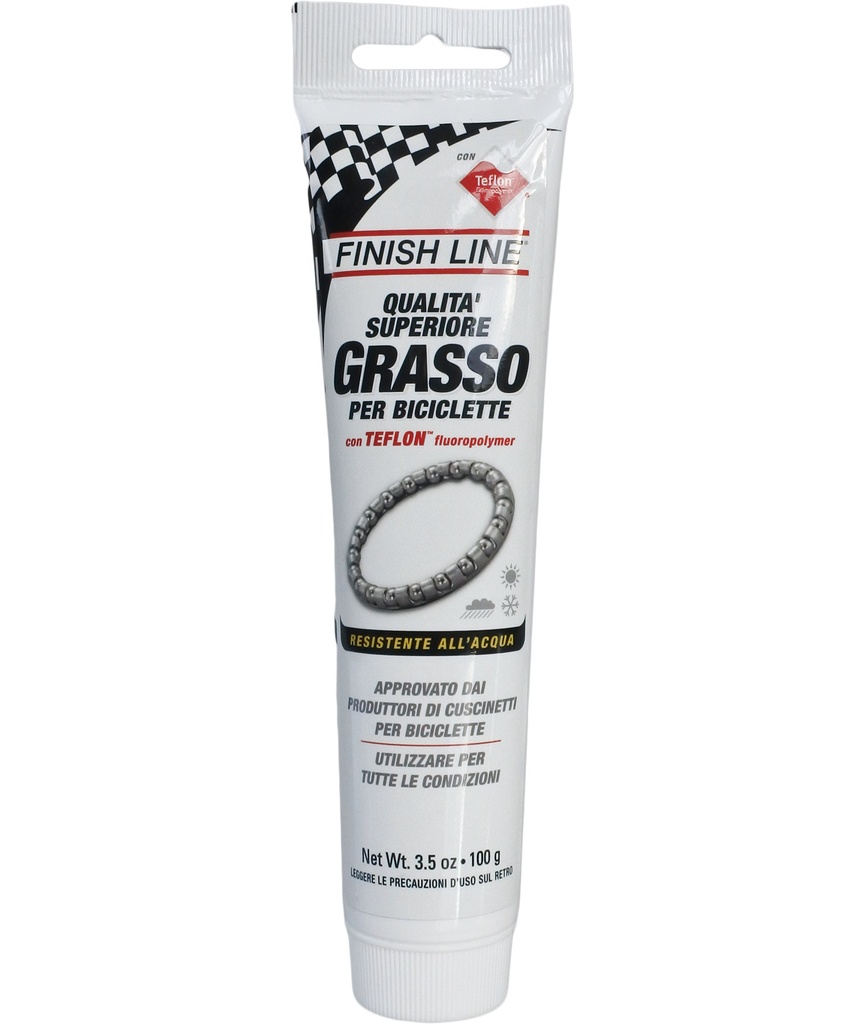 FINISH LINE Teflon® Fortified Grease grasso premium 100 gr.