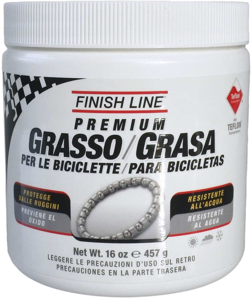 FINISH LINE Teflon® Fortified Grease grasso premium 457 gr.
