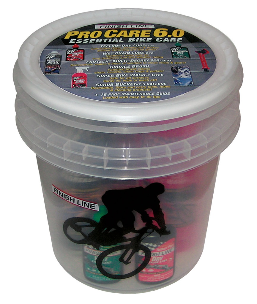 FINISH LINE Kit Pro Care completo di 6 pz: FIN08, FIN13, FIN17, FIN23, FIN97, FIN125