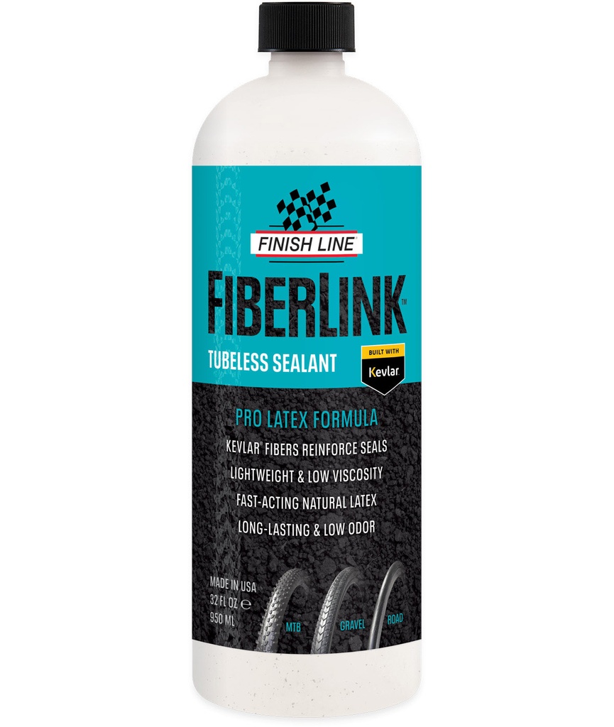 [FIN172] FINISH LINE Liquido Sigillante FiberLink per coperture tubeless bottiglia 1 lt