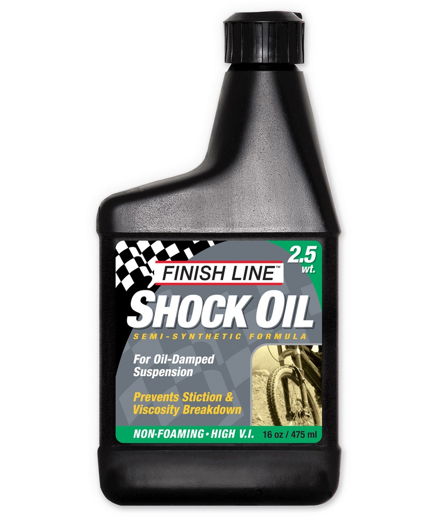FINISH LINE Shock Oil 2,5 WT fluido per forcelle ammortizzate 475 ml