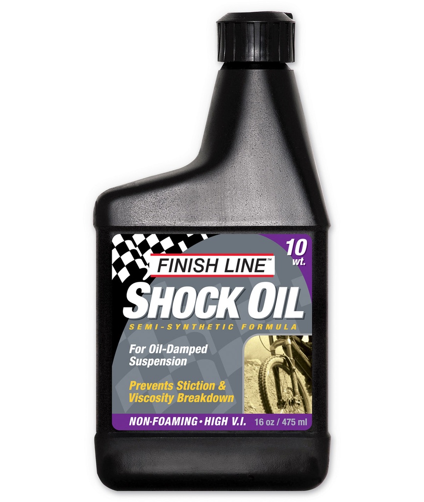 FINISH LINE Shock Oil 10 WT fluido per forcelle ammortizzate 475 ml
