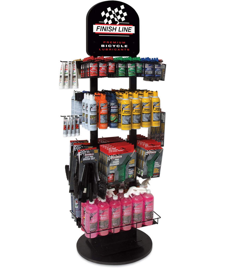 [FIN5119] FINISH LINE Espositore da terra senior --VUOTO--