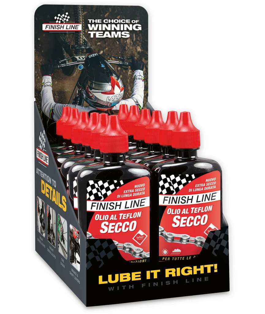 FINISH LINE Espositore di 12 FIN08