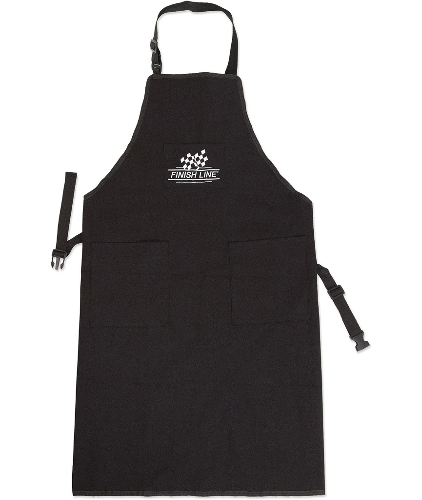 FINISH LINE Grembiule professionale Apron in tela nera