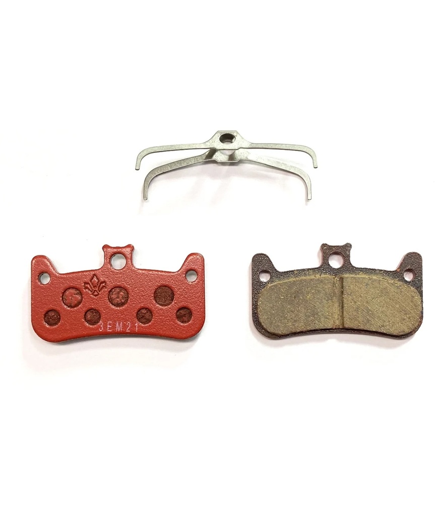 Set pastiglie organiche long life Formula per freni Cura 4