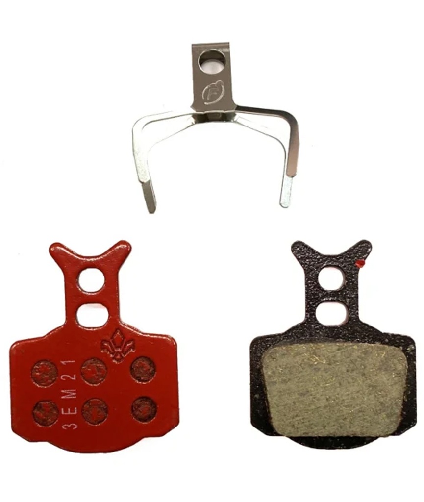 Set pastiglie organiche long life formula per freni Cura / Cura X