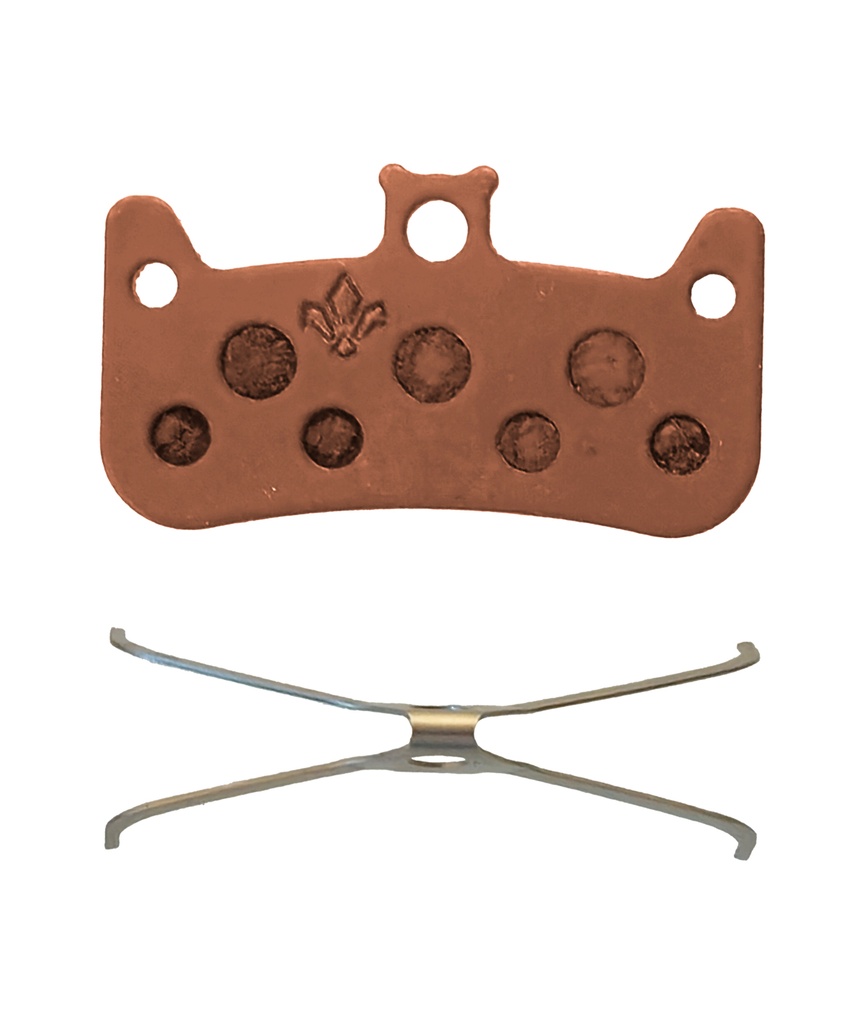 Set pastiglie sinterizzate Formula per freni Cura 4 (25 paia)