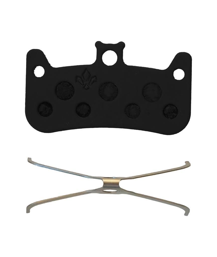 Set pastiglie organiche Formula per freni Cura 4 (25 paia)