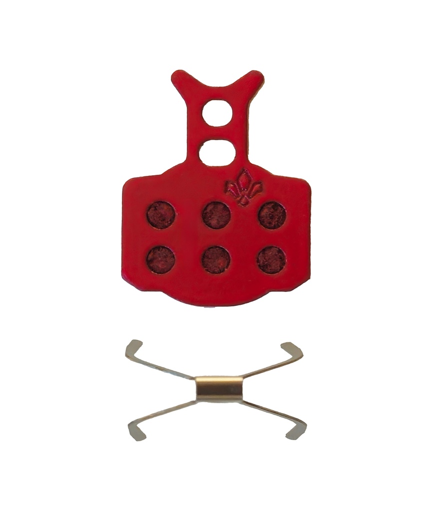 [FOFD4030610] Set pastiglie organiche Long Life Formula per freni Cura / Cura X (25 paia)