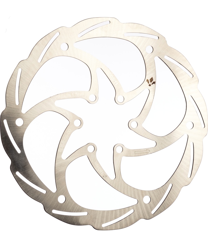 FORMULA Disco freno 160mm 6 fori (monolitico)