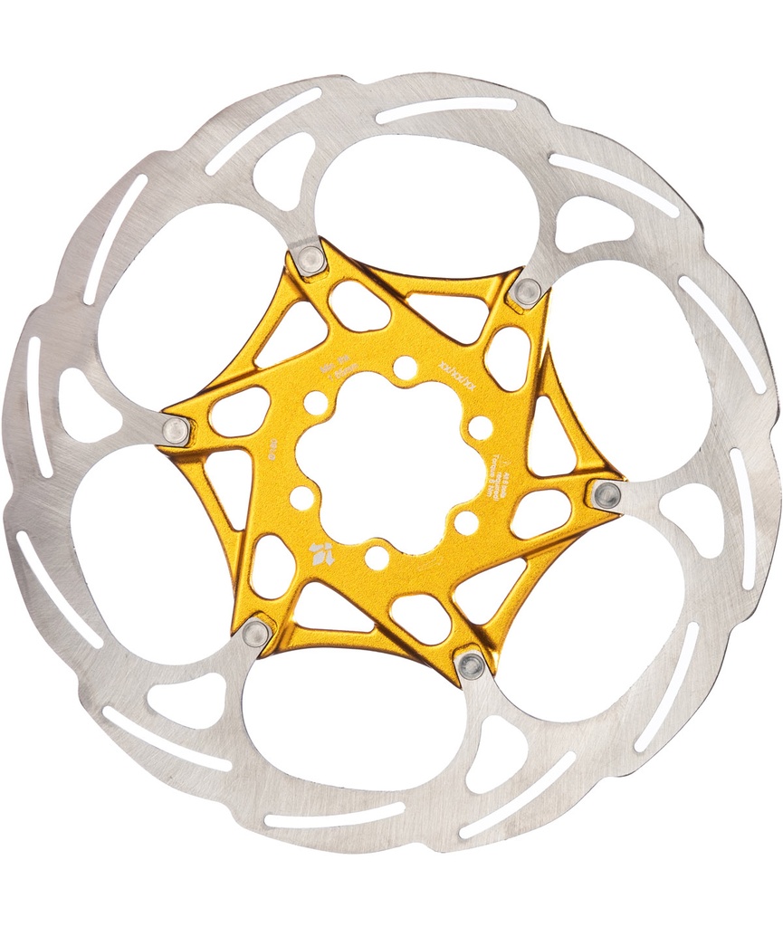 FORMULA Disco freno 203mm 6 fori (2 pezzi - interno oro)