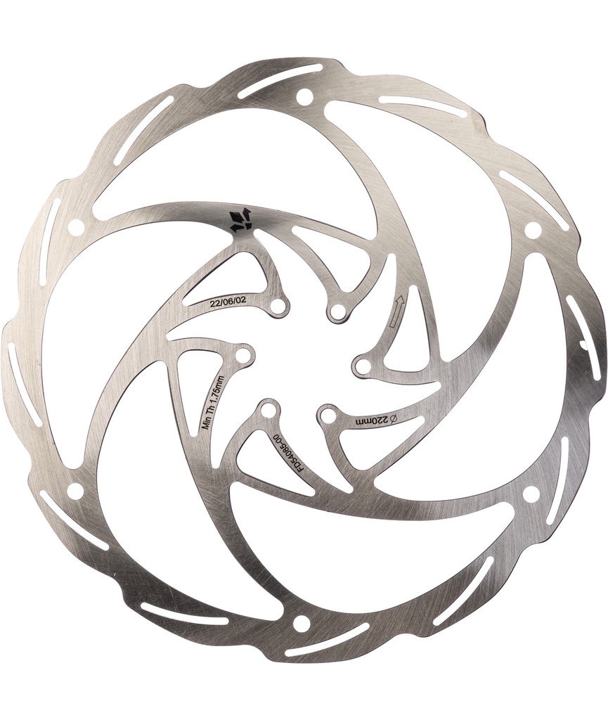 [FOFD792201PN] FORMULA Disco freno 220mm 6 fori (monolitico)