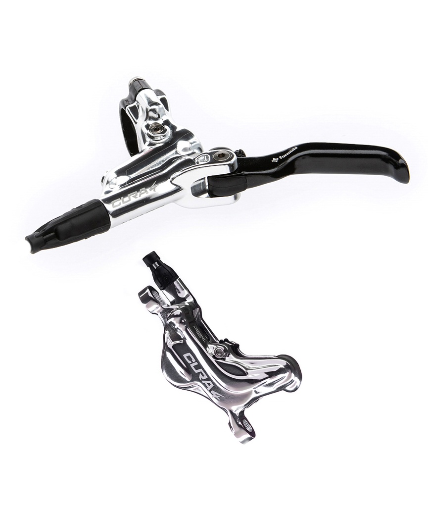 [FOFD941754P] FORMULA Kit freno a disco idraulico Cura 4 anteriore/posteriore polish