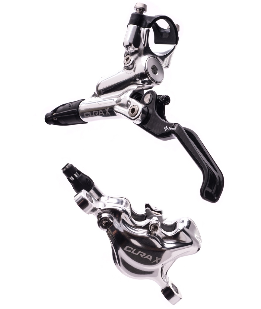 [FOFD94175XP] FORMULA Kit freno a disco idraulico Cura X anteriore/posteriore polish