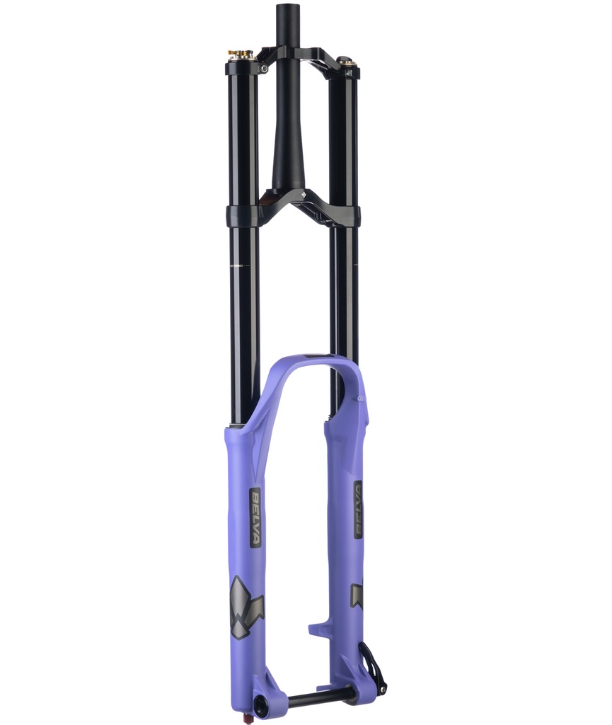 Forcella Belva (dual crown) 27.5"+ / 29" QR15X110MM (Boost) T.180mm nero/viola