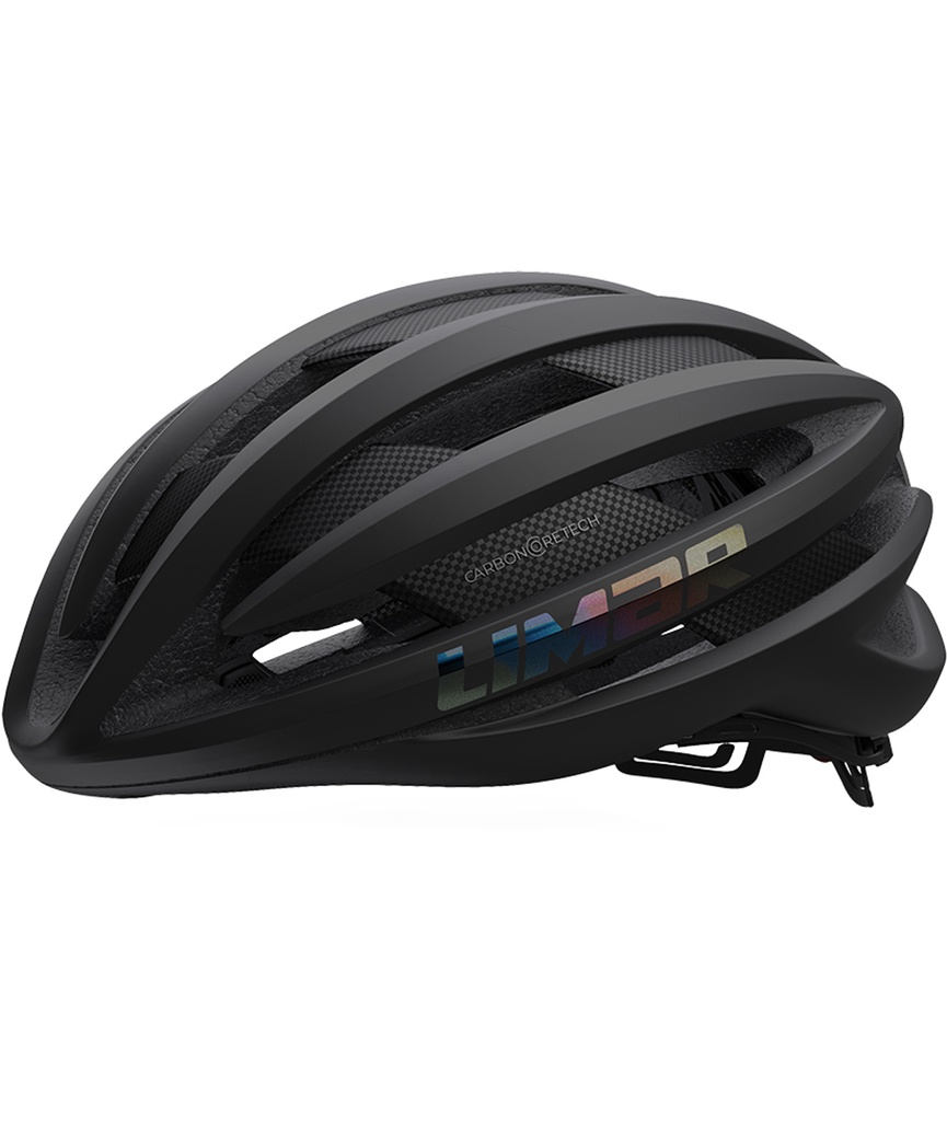 [HCAIRCE8GS] LIMAR AIR PRO nero opaco iridescente S (53/56)
